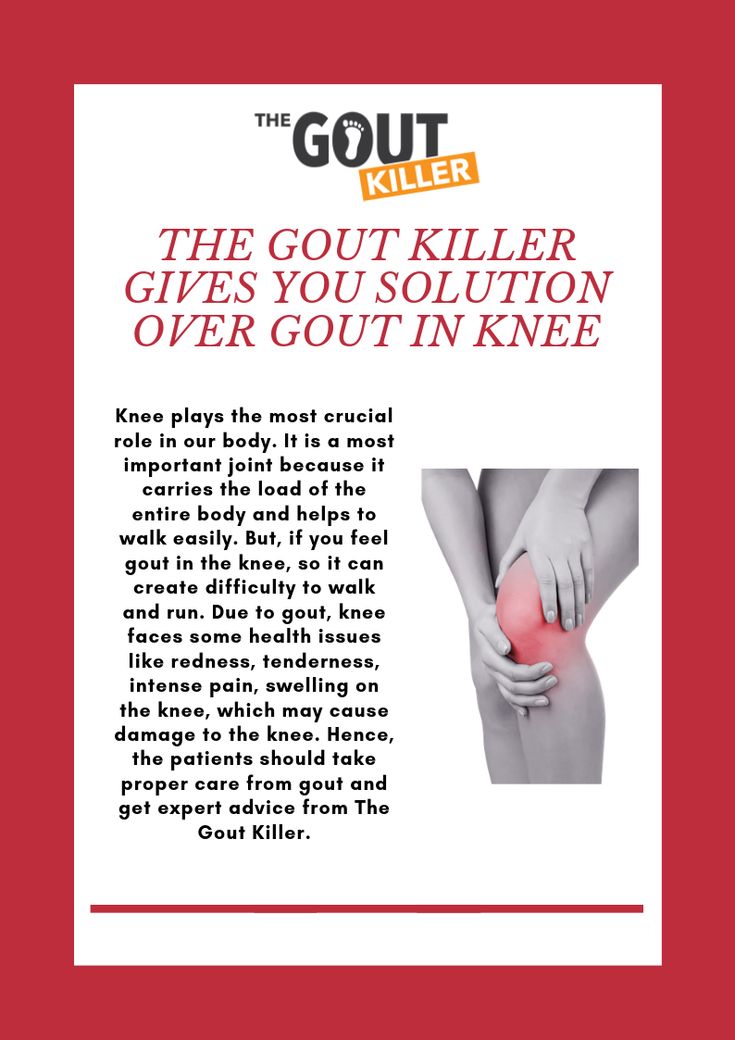 Pin on Gout In Knee