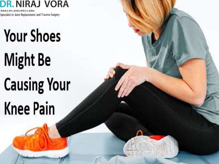 Your shoes might be causing your knee pain